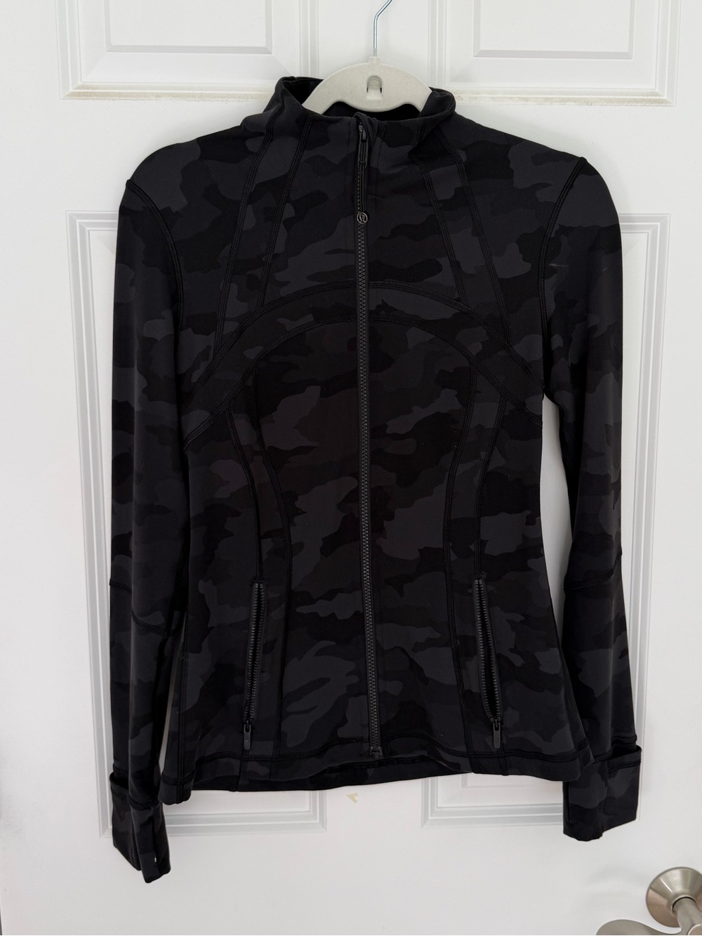 lululemon athletica Define Jacket in Heritage 365 Camo Deep Coal Multi | 6